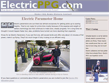 Tablet Screenshot of electricppg.com